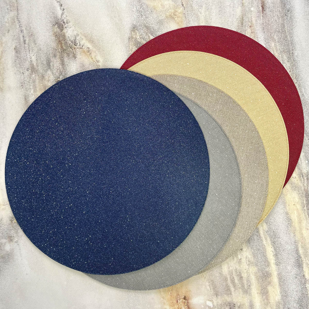 Gem Luminous Round Placemats
