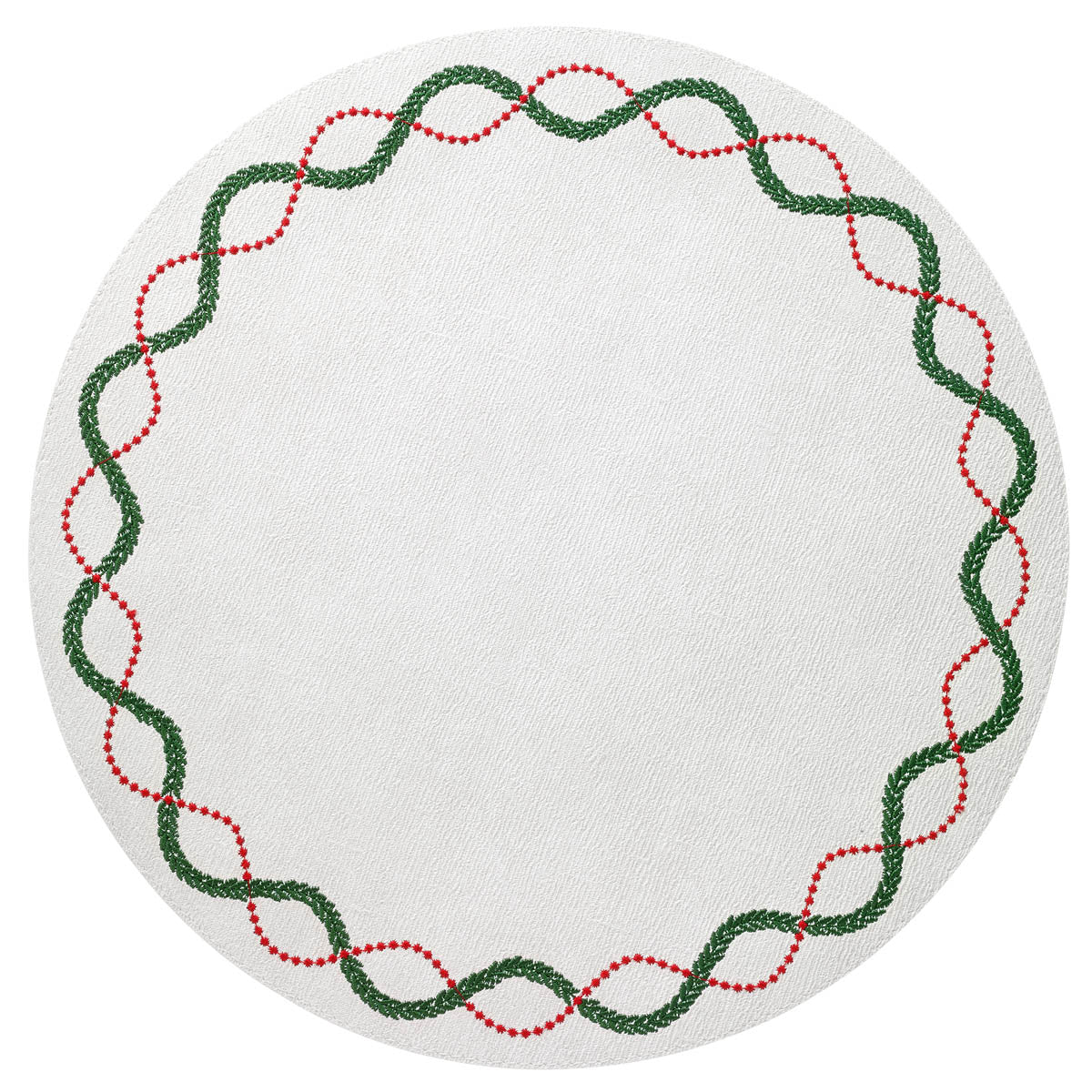 Olympia Embroidered Vinyl Placemats