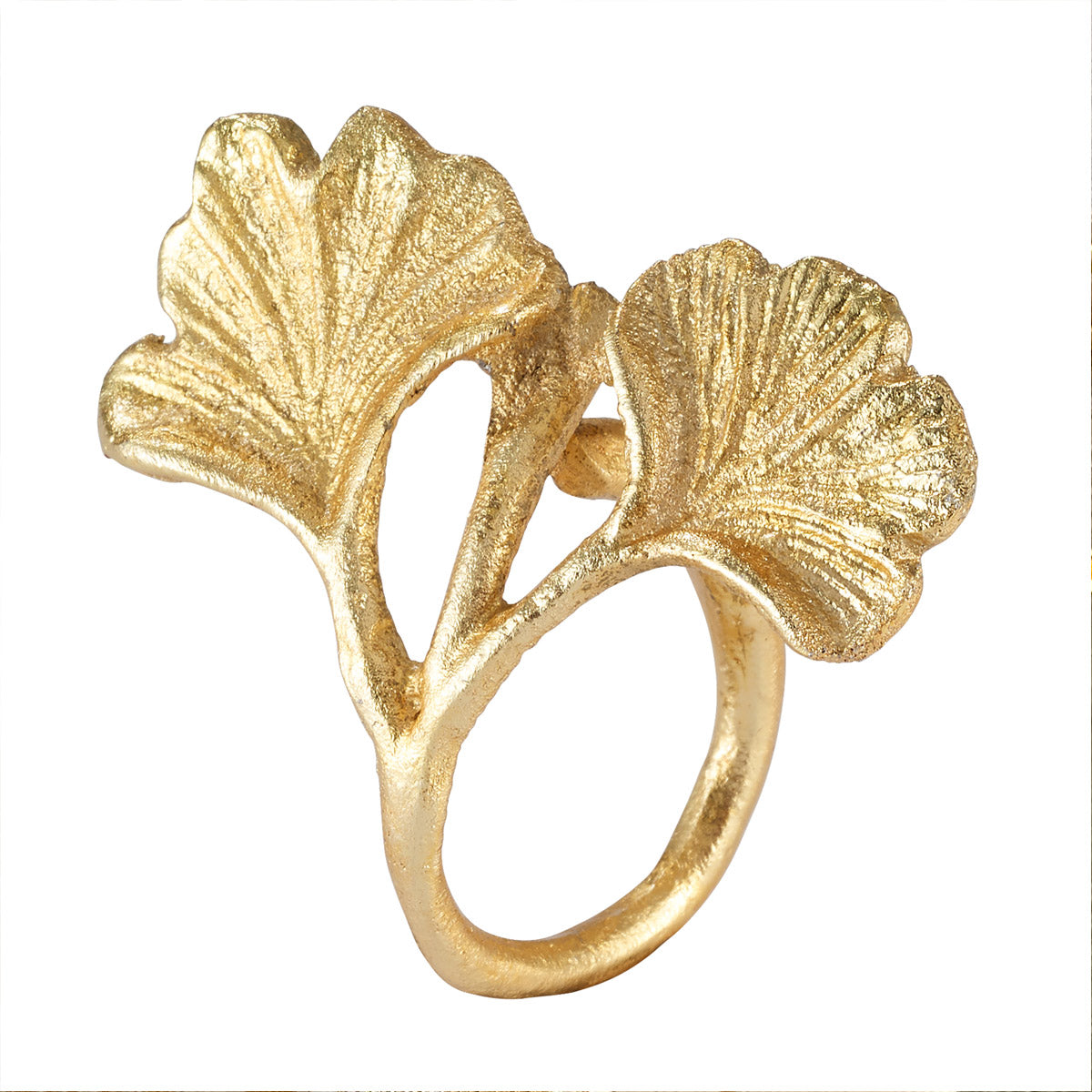 Ginkgo Gold Napkin Ring