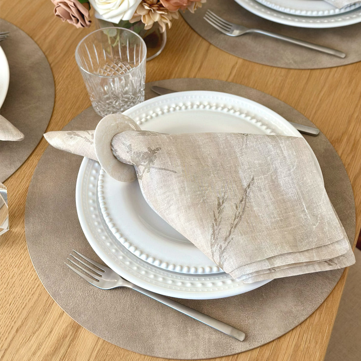 Tanner Vegan Leather Placemats