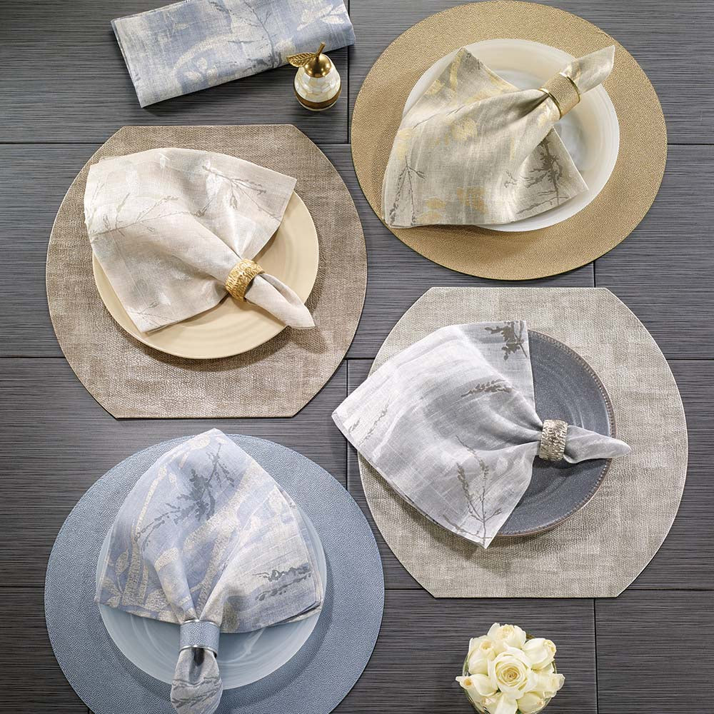 Avignon Metallic Napkins & Runners