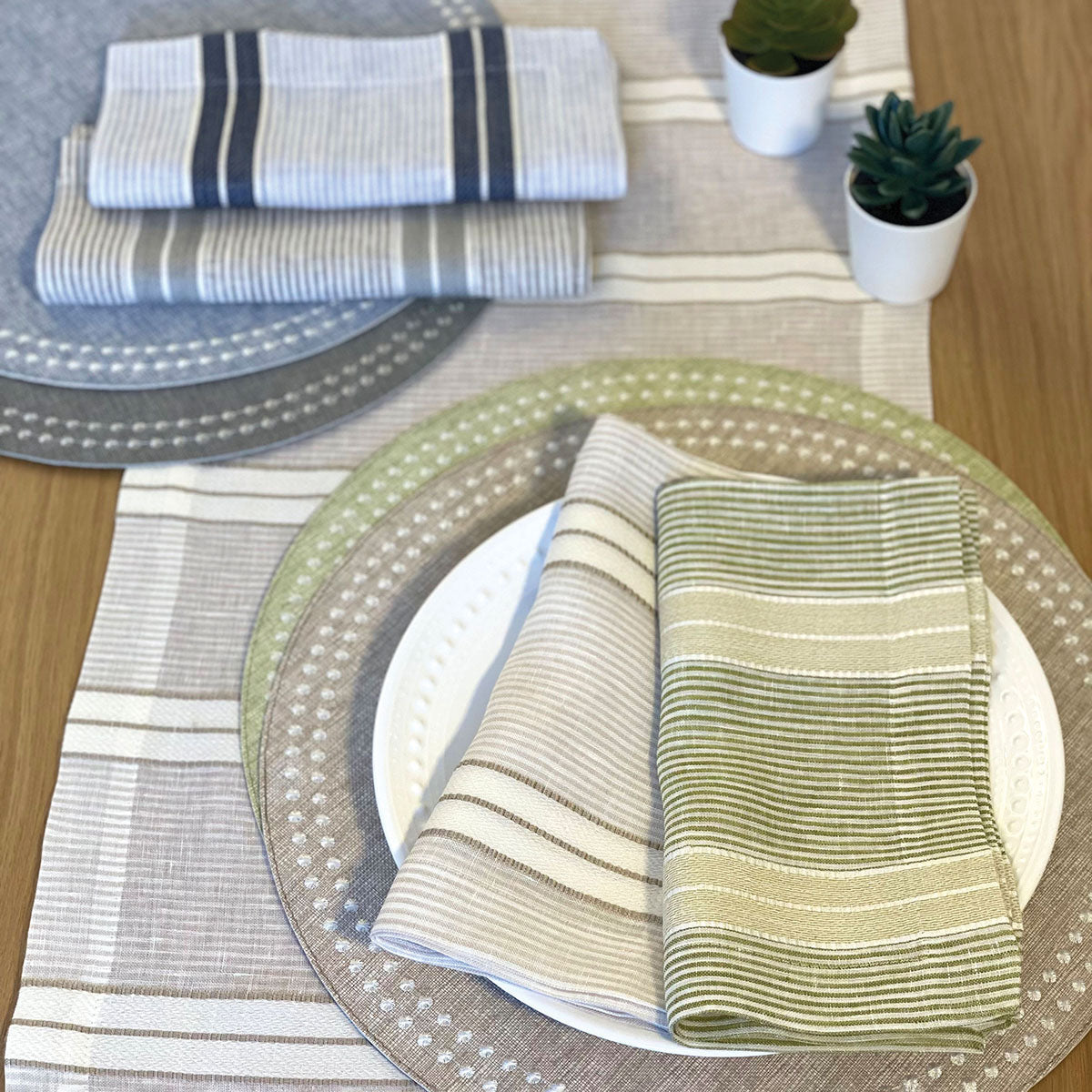 Brighton Striped Napkins