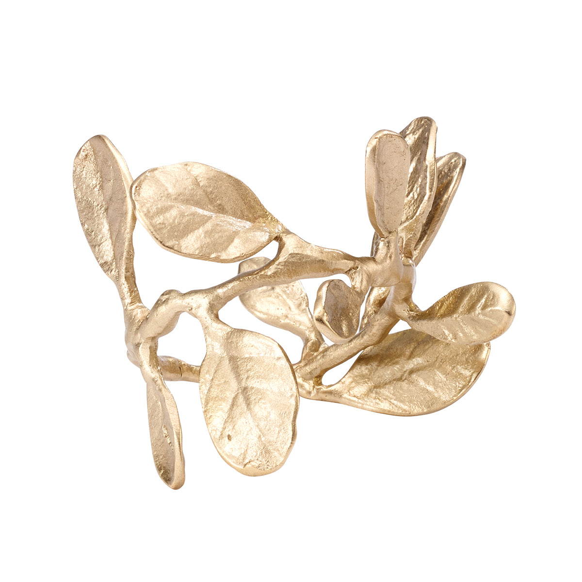 Laurel Crown Gold Napkin Ring