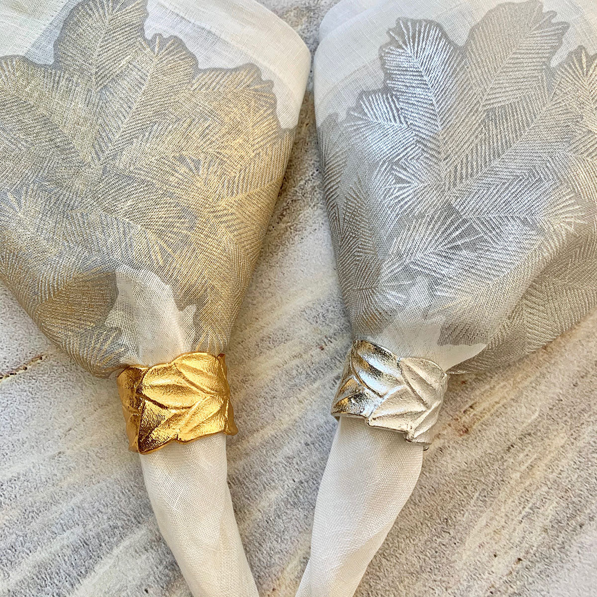 Laurel Leaf Napkin Ring