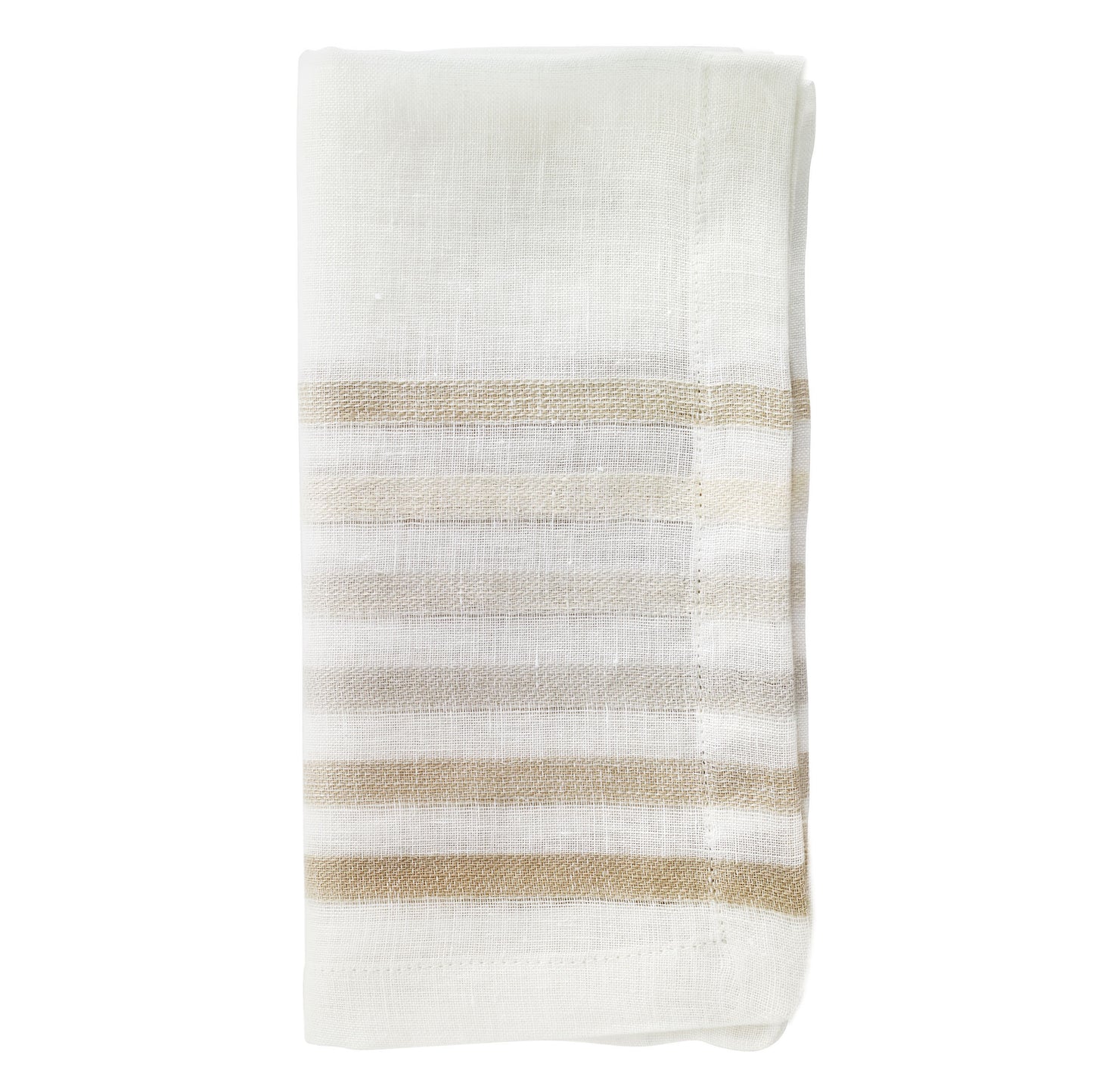 Logan Striped Linen Napkins and Runners