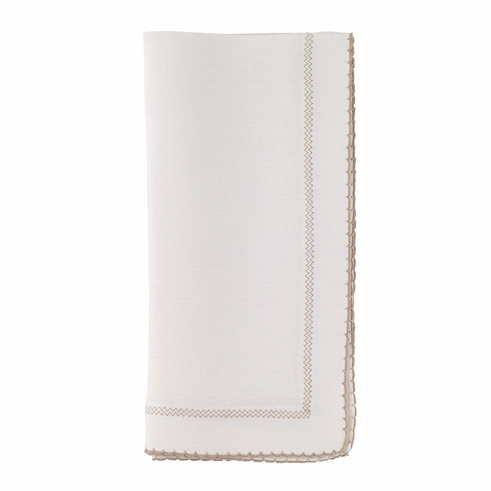 Picot Scalloped Napkins