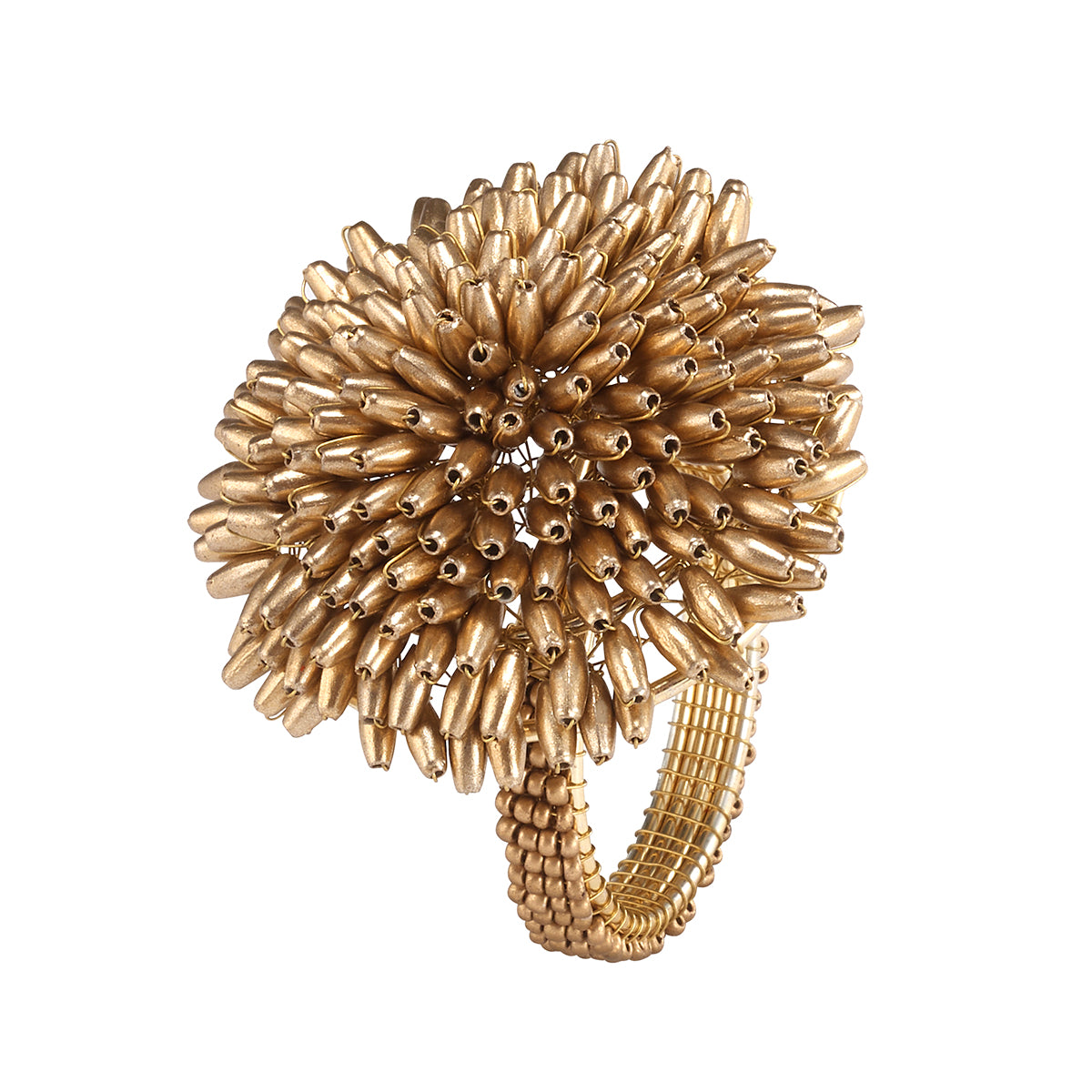 Pompom Gold Napkin Ring