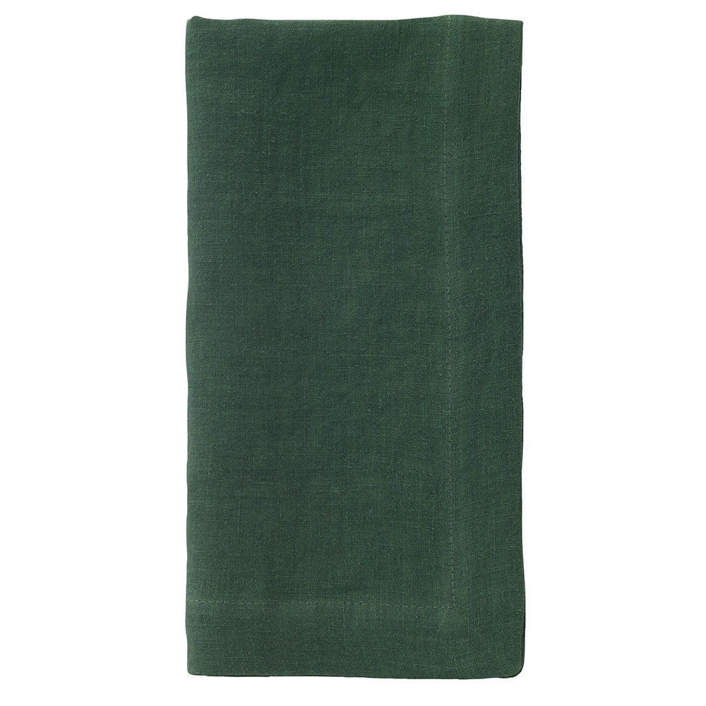 Riviera Solid Stonewashed 22-Inch Linen Napkins