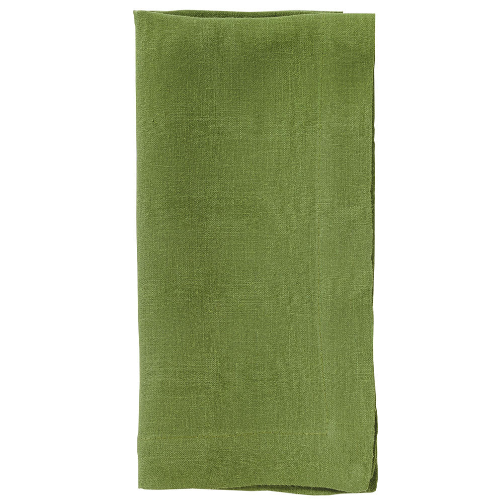 Riviera Solid Stonewashed 22-Inch Linen Napkins