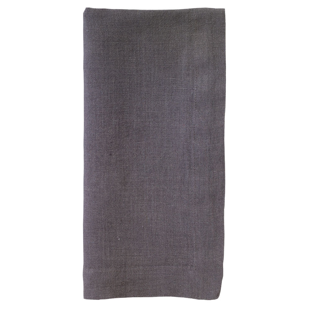Riviera Solid Stonewashed 22-Inch Linen Napkins
