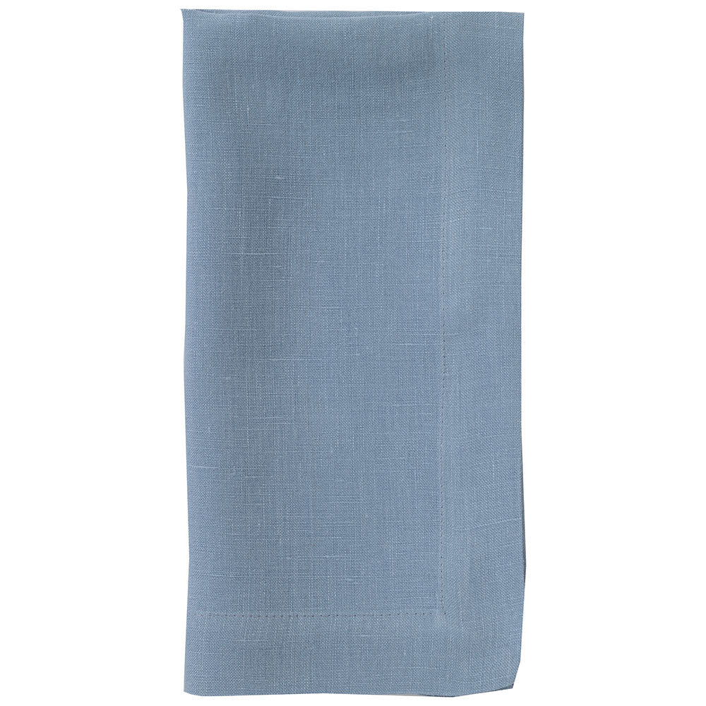 Riviera Solid Stonewashed 22-Inch Linen Napkins