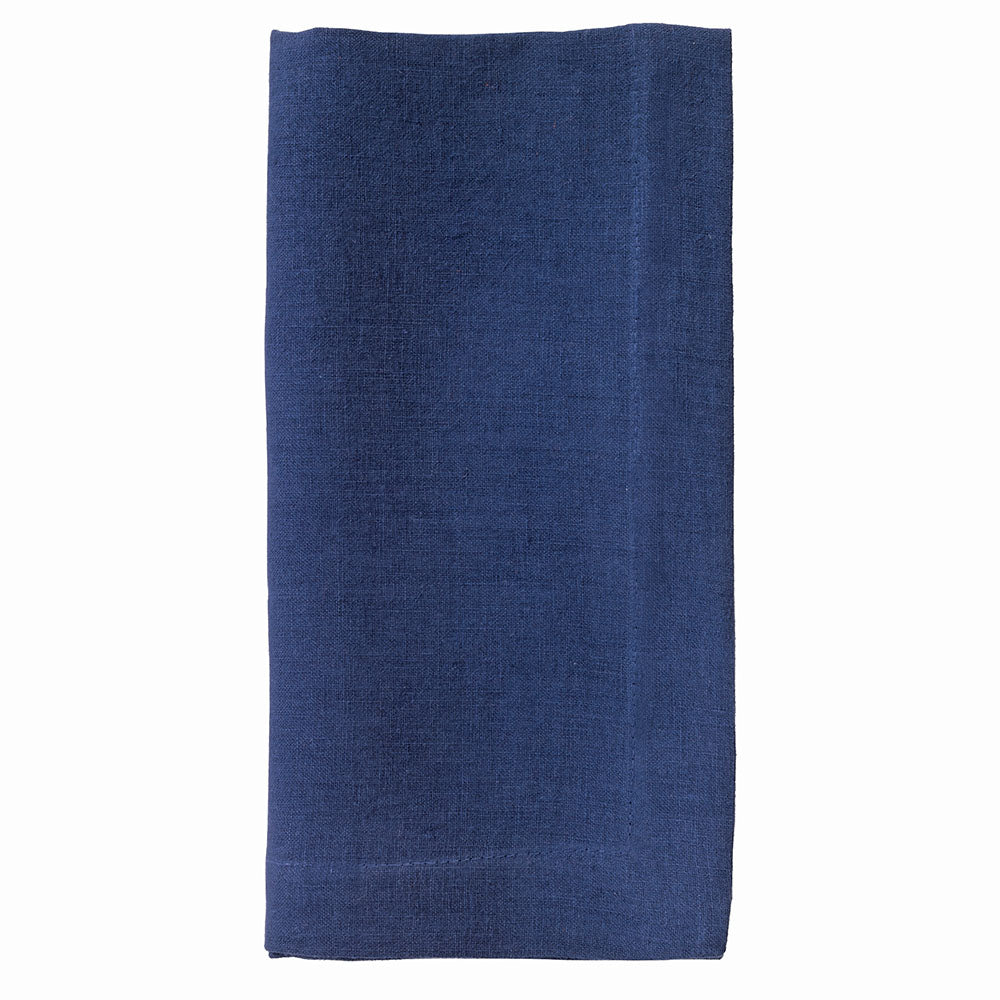 Riviera Solid Stonewashed 22-Inch Linen Napkins