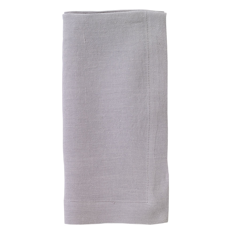 Riviera Solid Stonewashed 22-Inch Linen Napkins