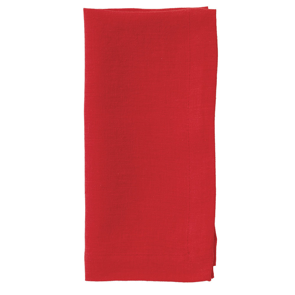 Riviera Solid Stonewashed 22-Inch Linen Napkins