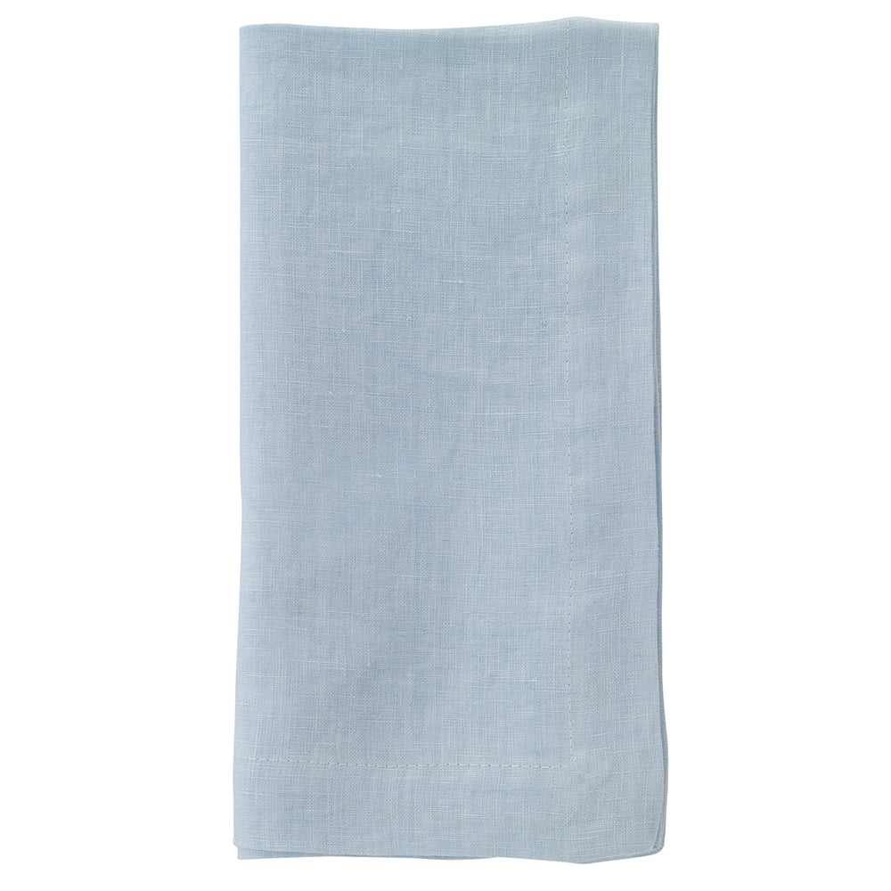 Riviera Solid Stonewashed 22-Inch Linen Napkins