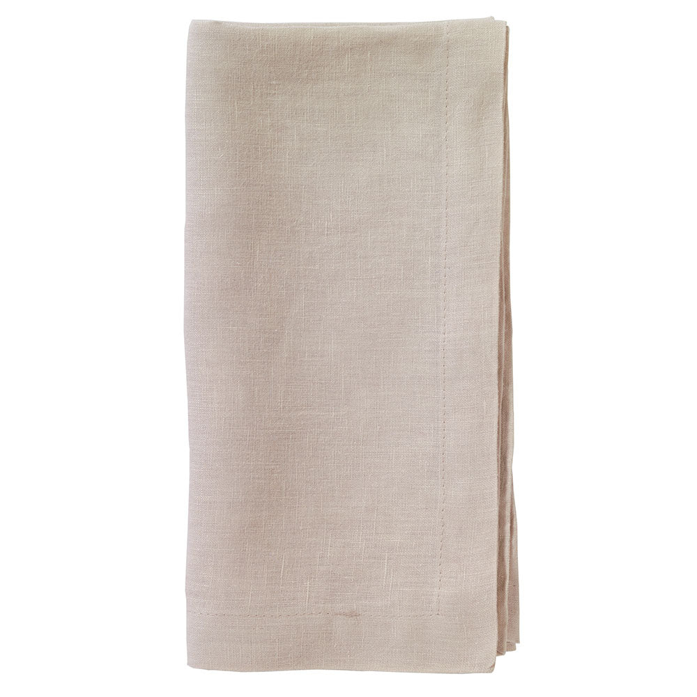 Riviera Solid Stonewashed 22-Inch Linen Napkins