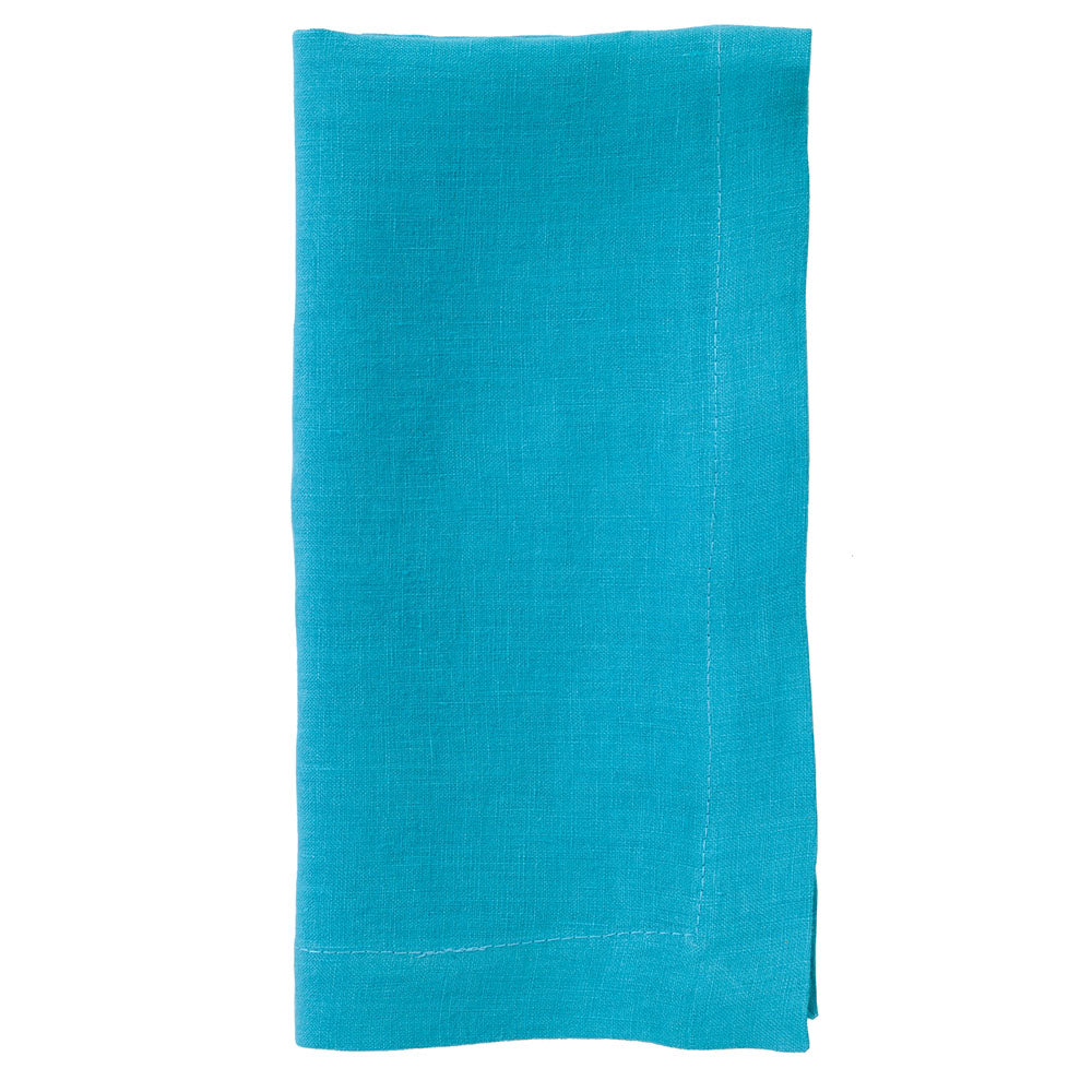 Riviera Solid Stonewashed 22-Inch Linen Napkins