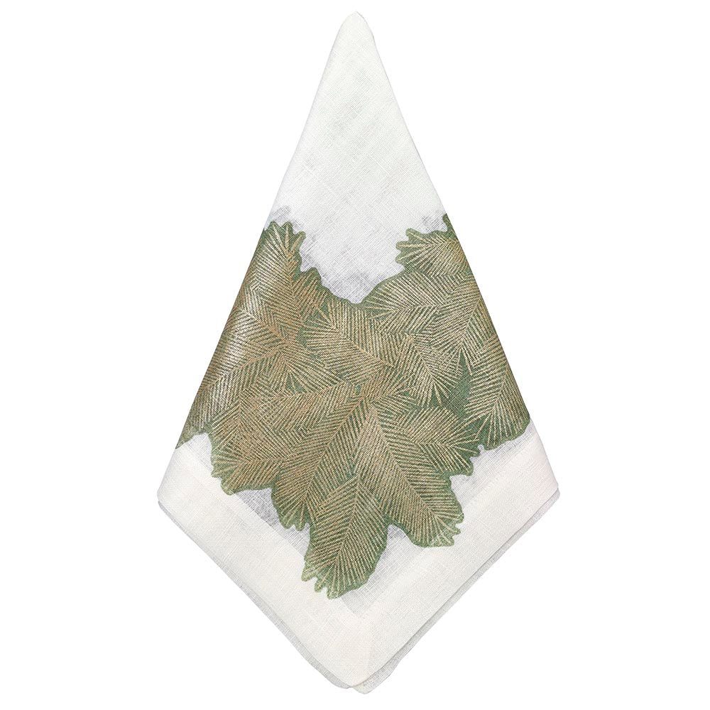 Spruce Metallic Napkins