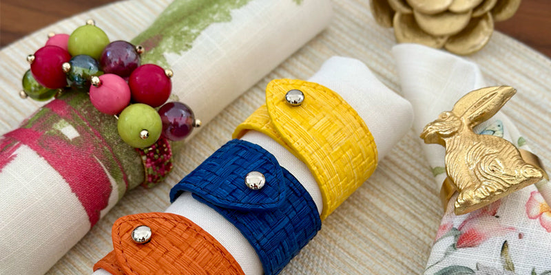 Napkin Rings That Impress: From Rustic Charm to Glamorous Elegance