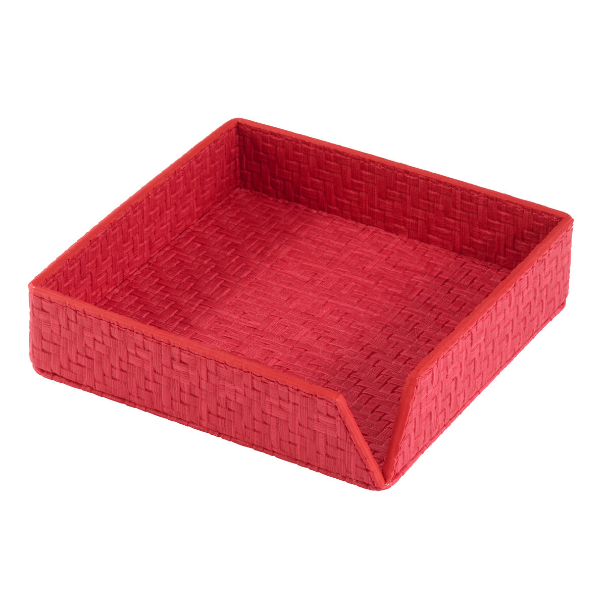 Wicker Cocktail Napkin Box