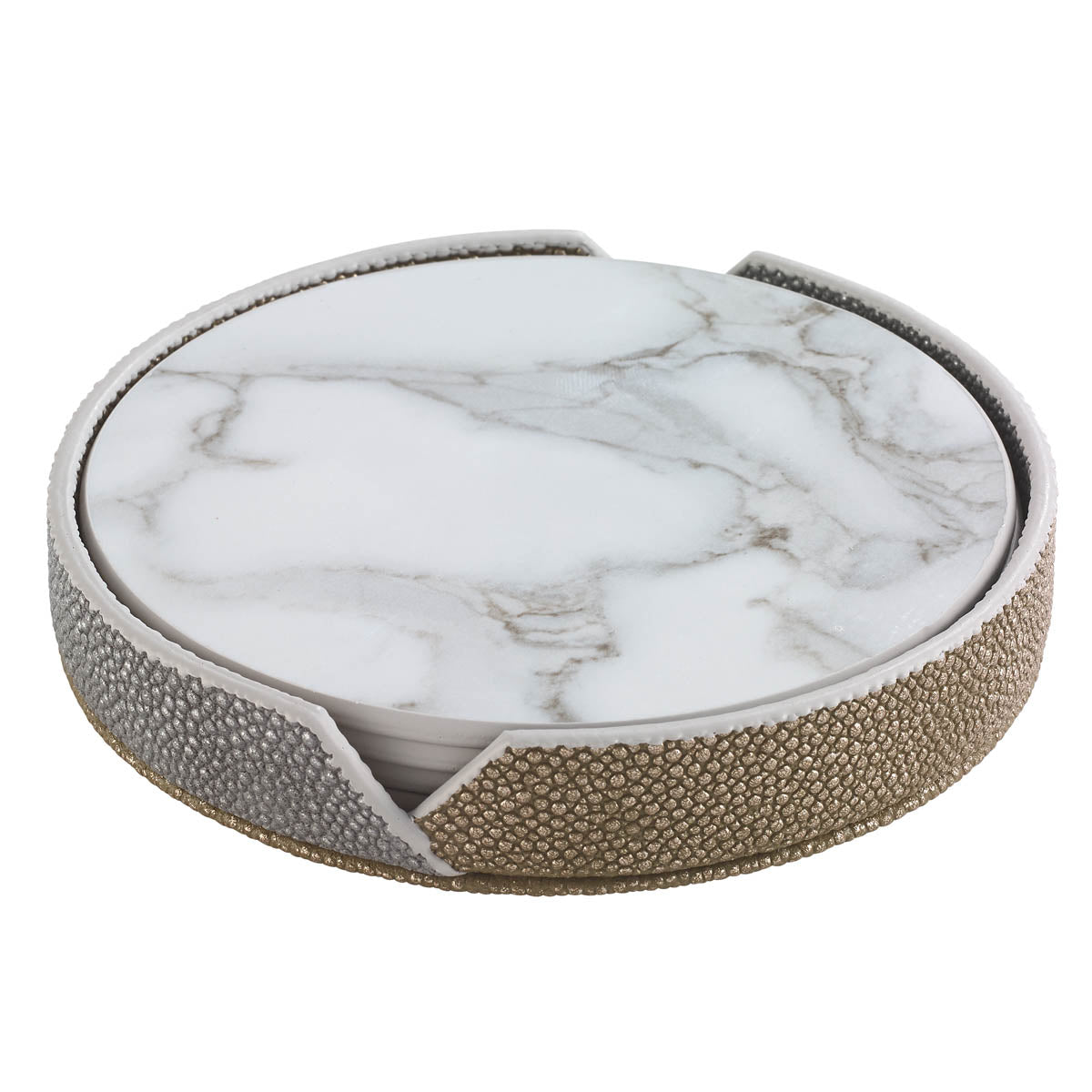 Pietra Dove Coasters - Set of 4