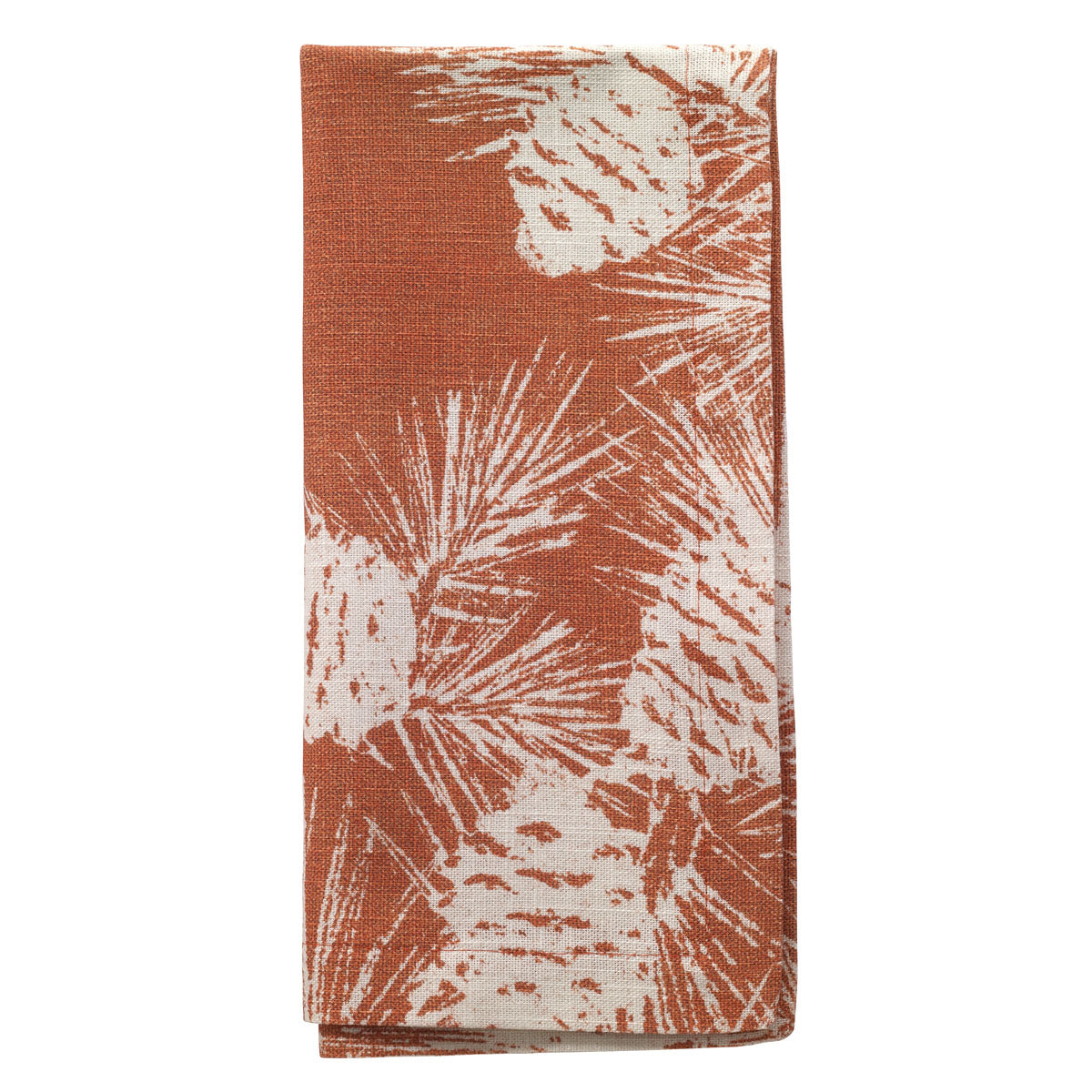 Pinecone Terracotta Napkins - Set of 8