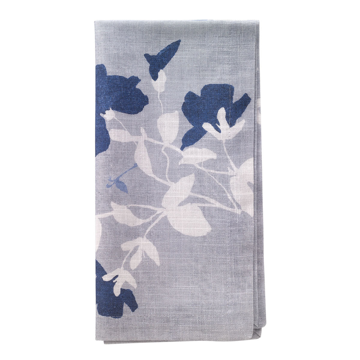 Silhouette Blue Napkins Set of 4