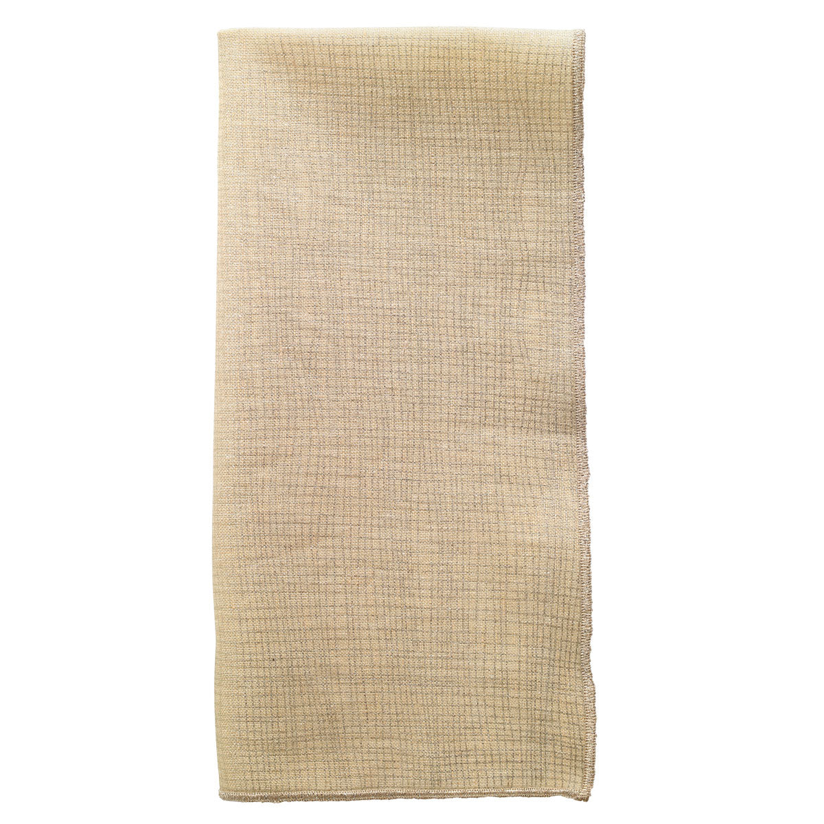 Glisten Champagne Metallic Napkins Set of 12