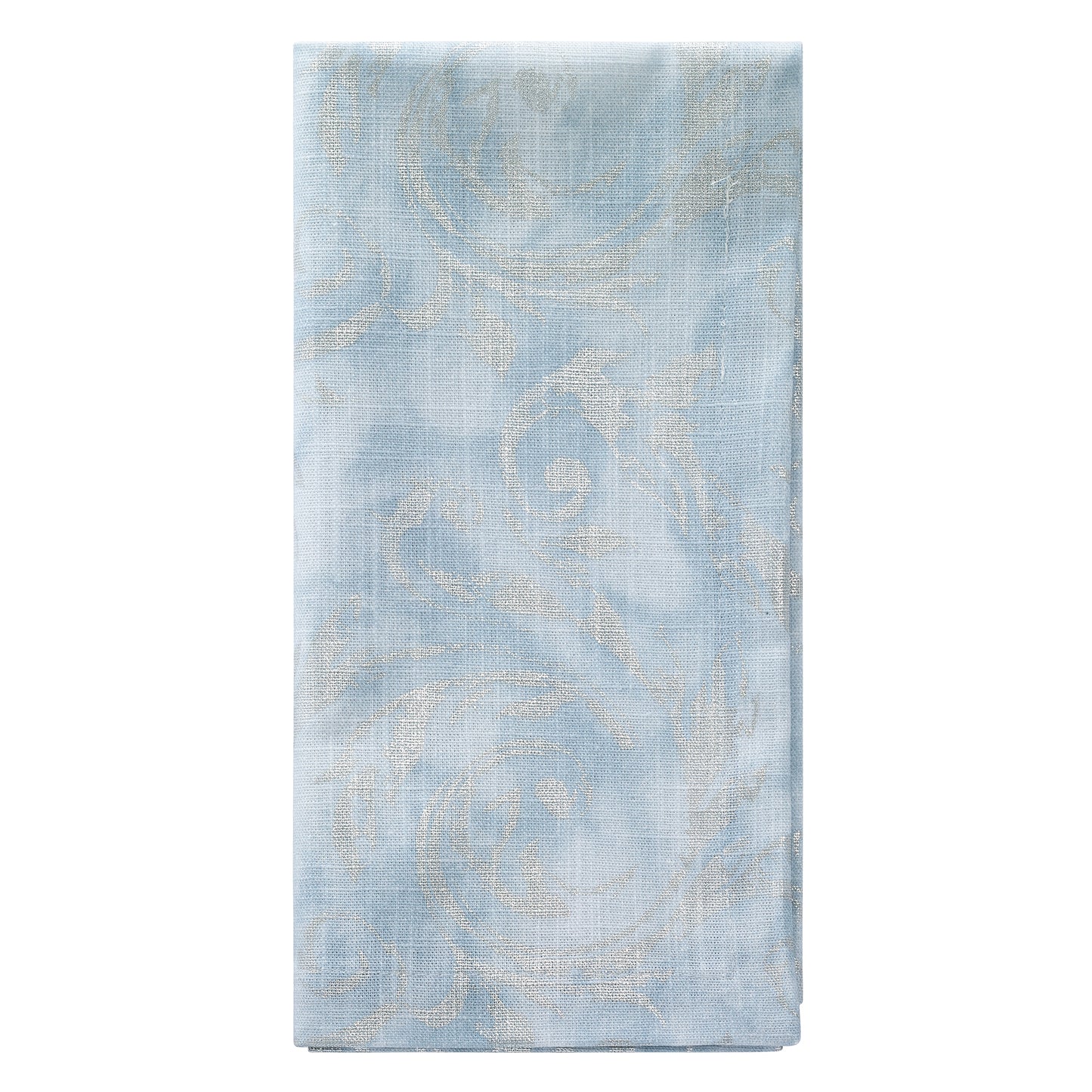 Palazzo Scroll Metallic Printed Table Linens