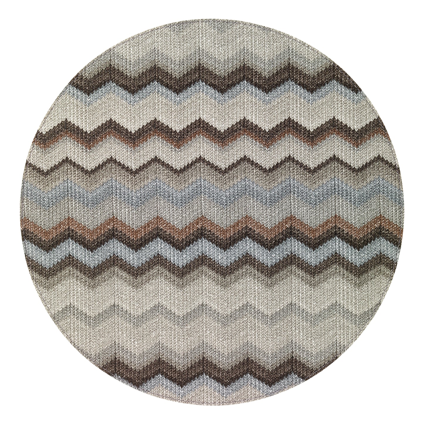 Bargello Blue Placemats - Set of 6