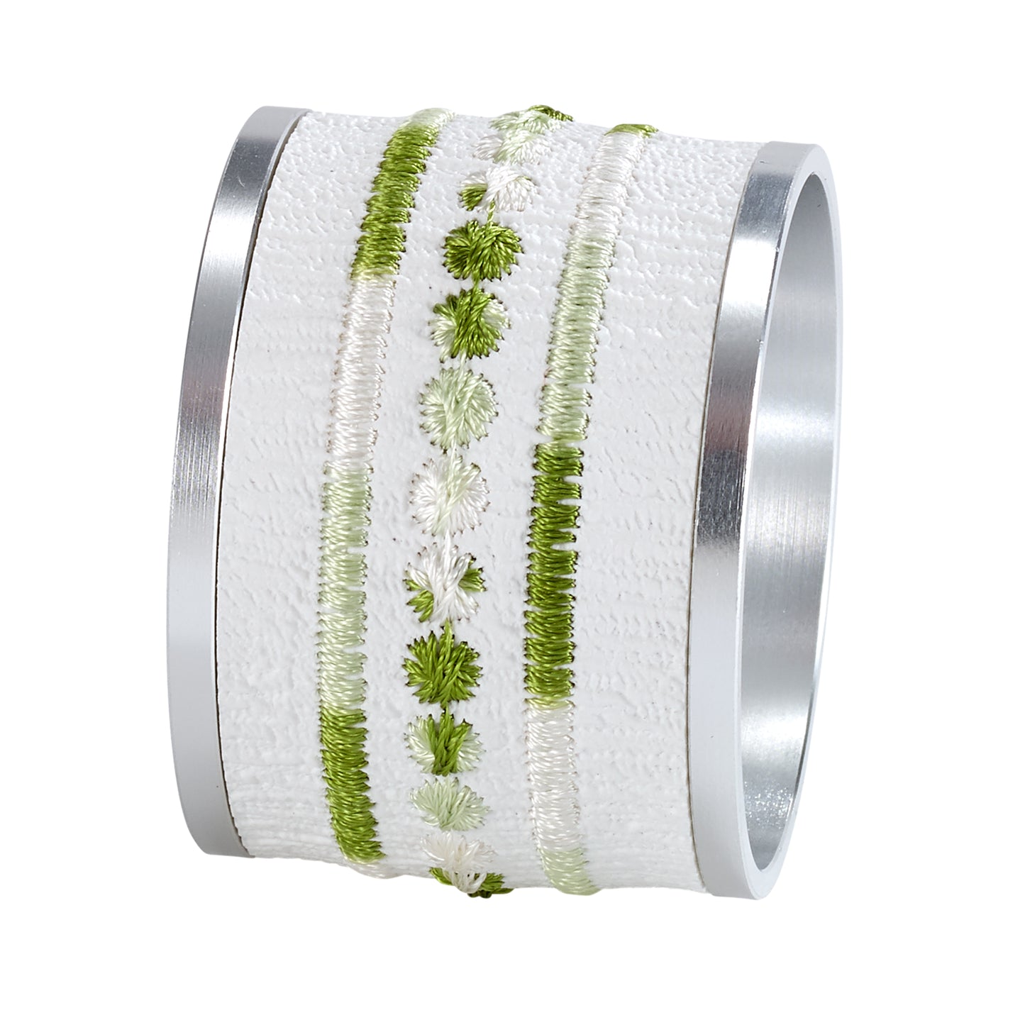 Belgravia Green Napkin Ring - Set of 2