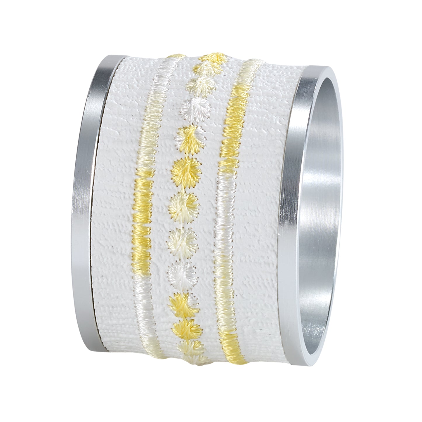Belgravia Yellow Napkin Ring - Set of 3