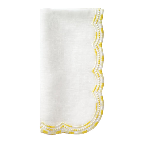 Belgravia Yellow Napkins - Set of 2