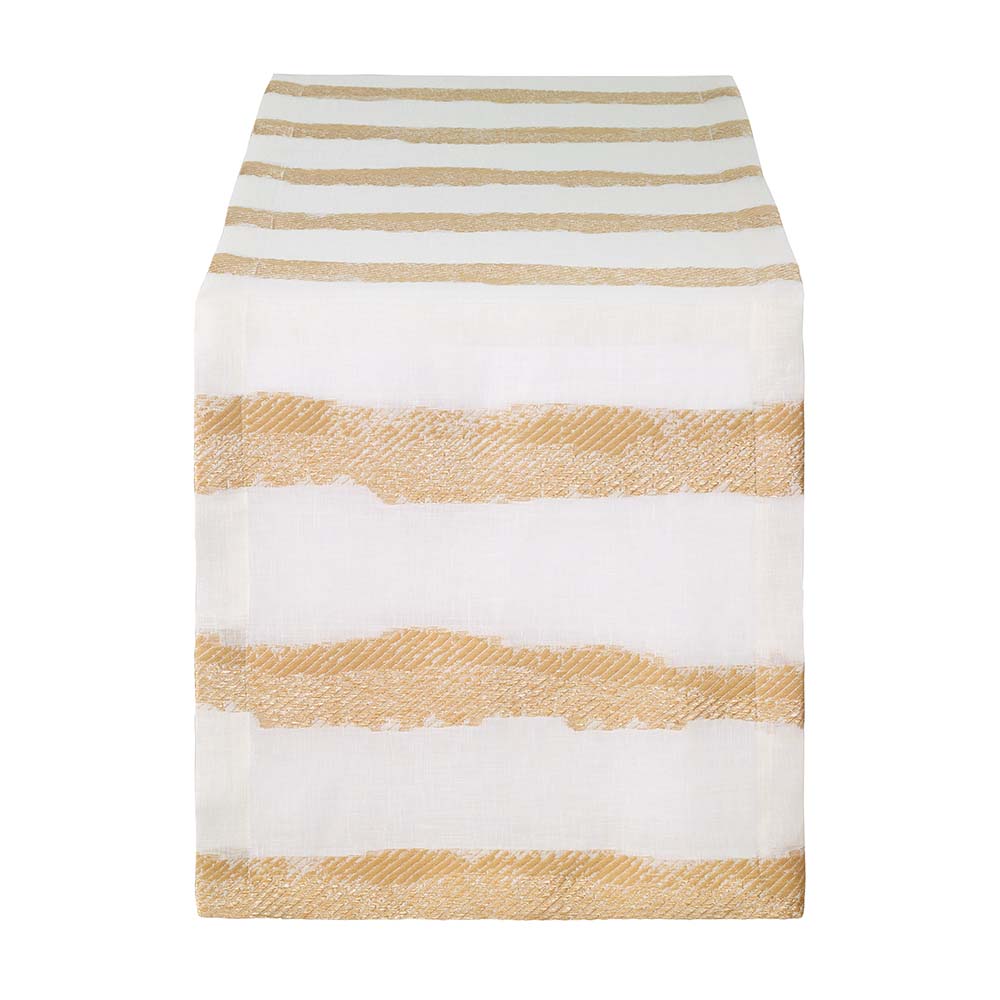Brushstroke Gold Runner