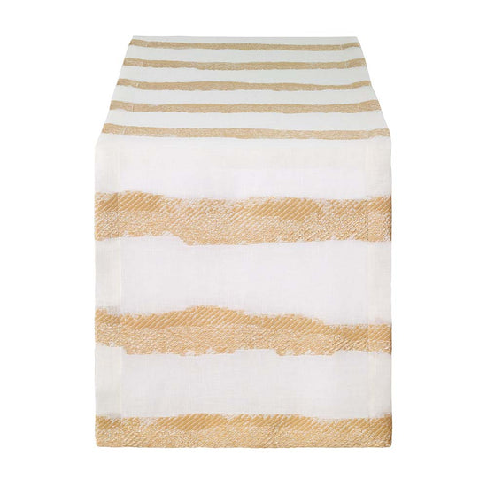 Brushstroke Gold Runner