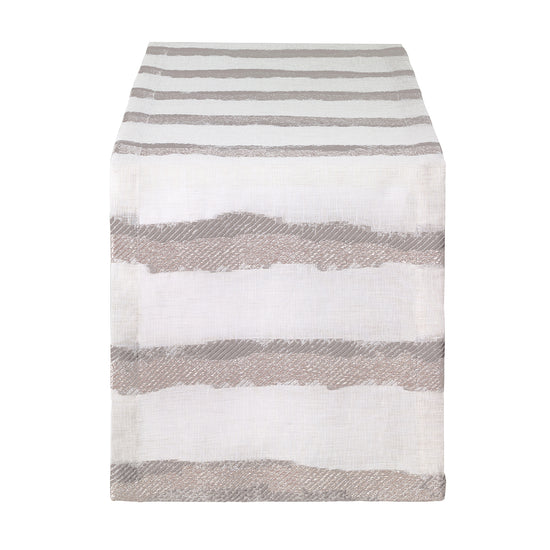 Brushstroke Silver Runner