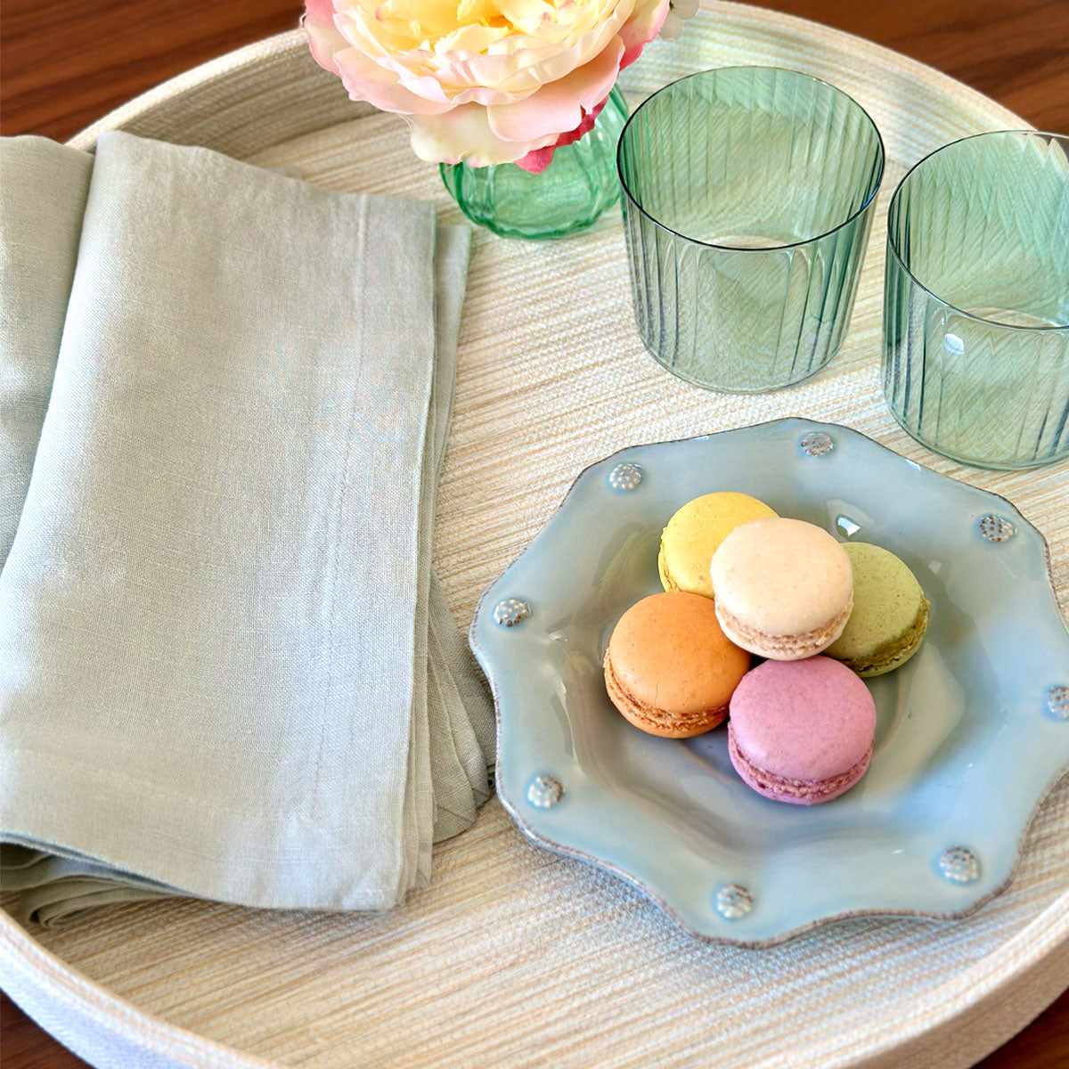 Grasscloth Trays
