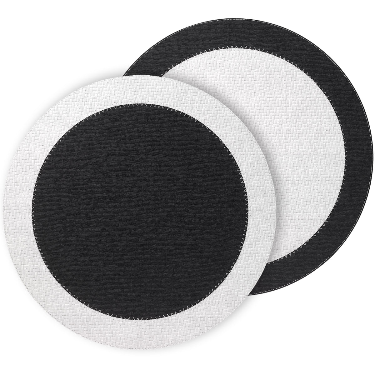 Halo Black White Placemats - Set of 13