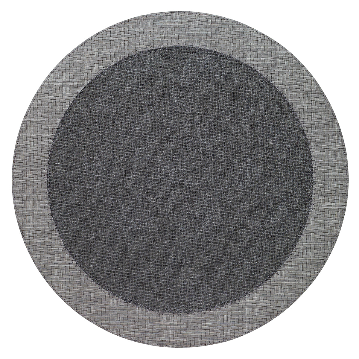 Halo Charcoal Gray Placemats - Set of 11