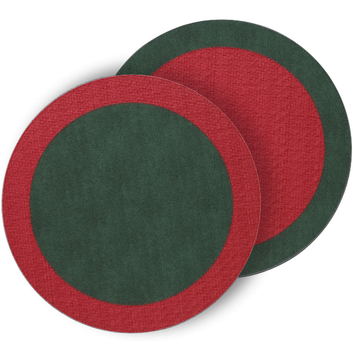 Halo Red Green Placemats - Set of 6