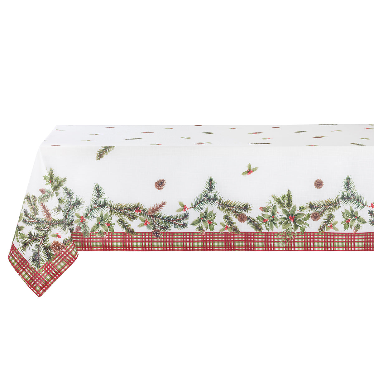 Hollypine Holiday Tartan Table Linens