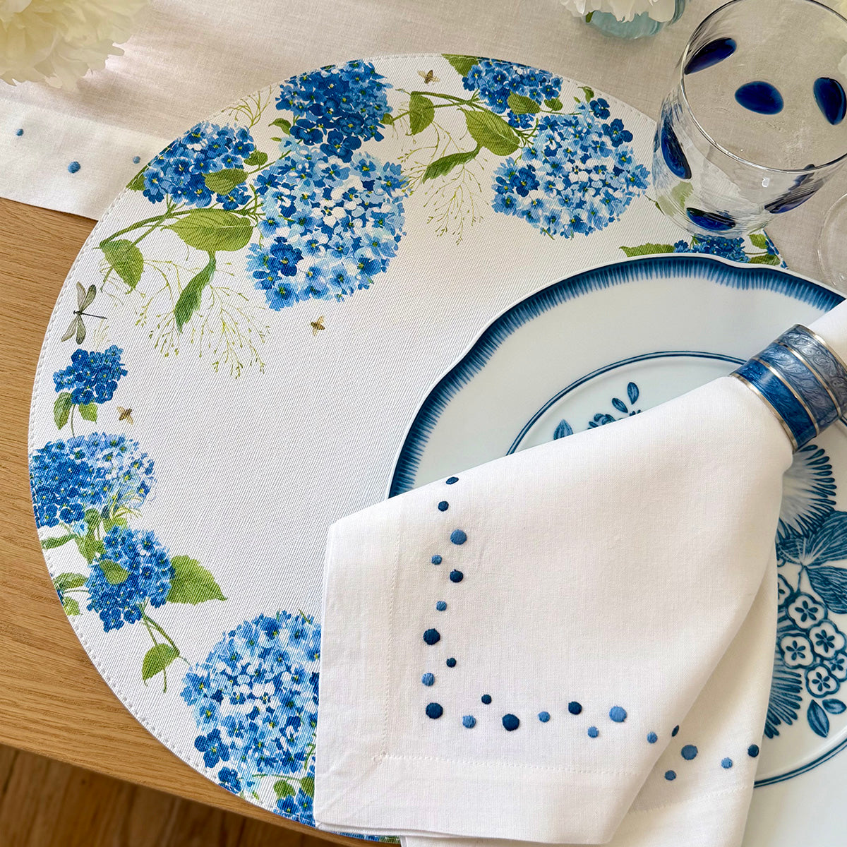 Hydrangea Placemats