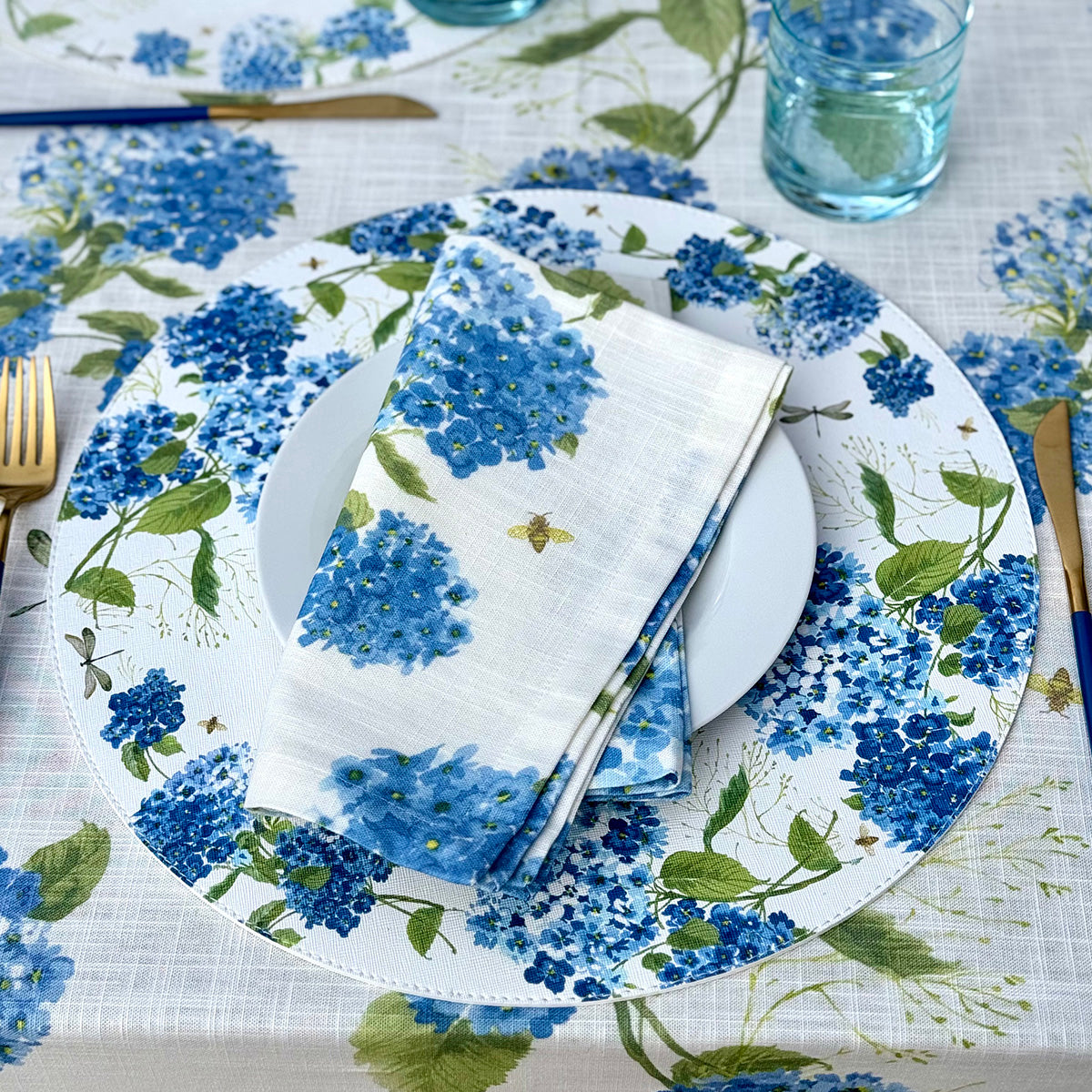 Hydrangea Placemats