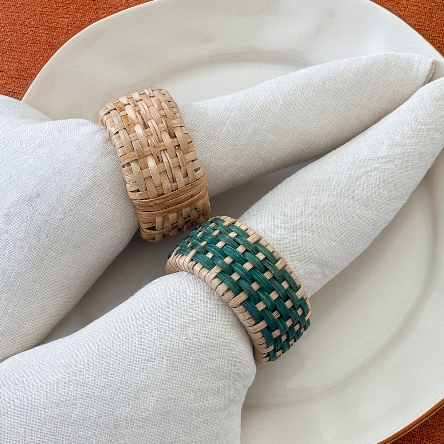 Cane Natural Napkin Ring