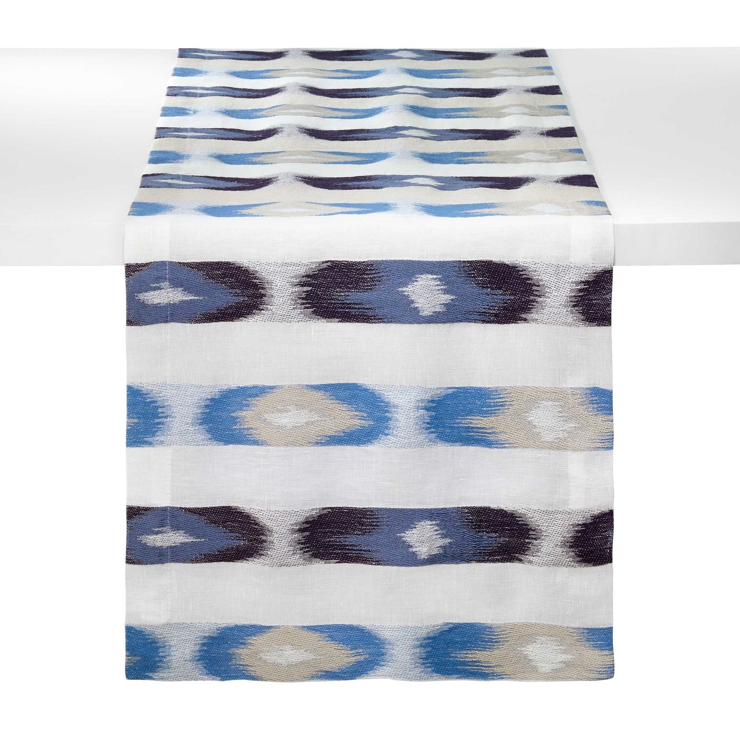 Ikat Blue Runner
