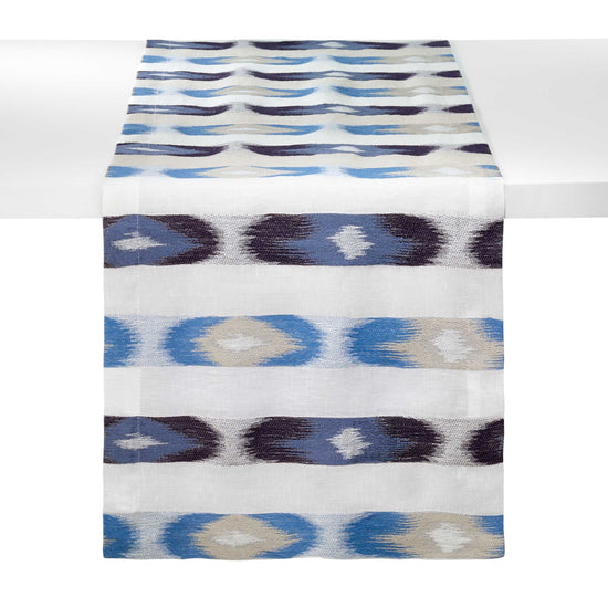 Ikat Blue Runner