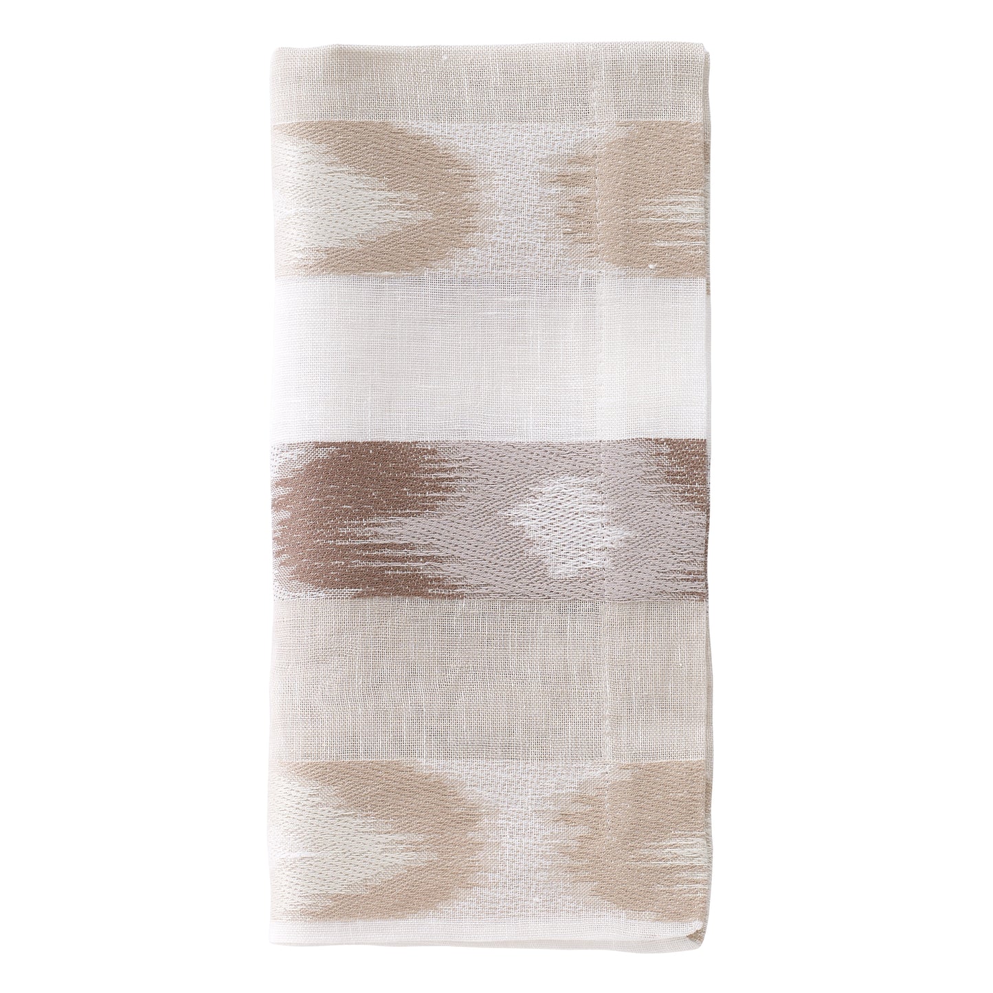 Ikat Beige Napkins - Set of 3