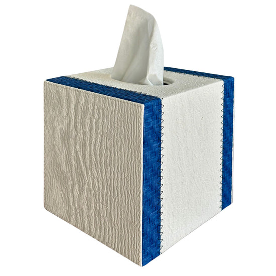 Linea Tissue Box White/Delft