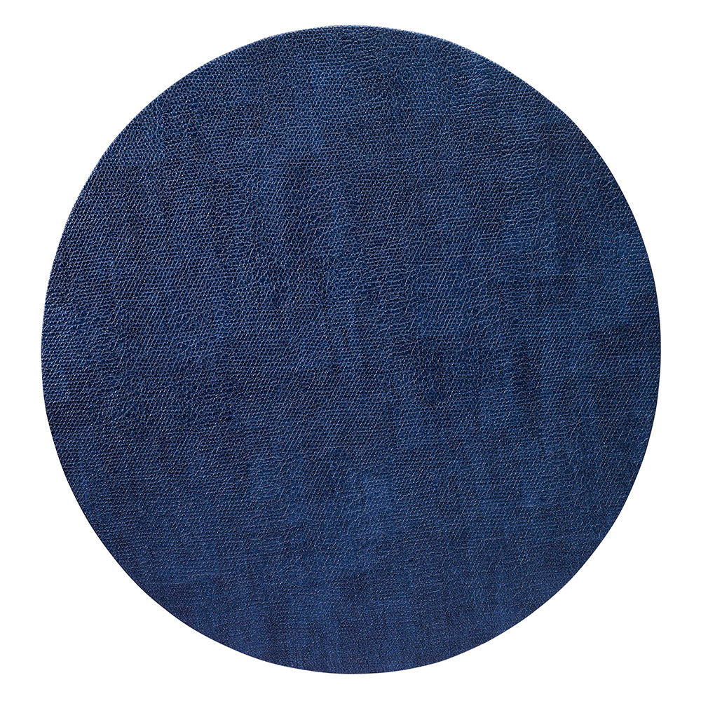 New Luster Navy Round - Set of 8