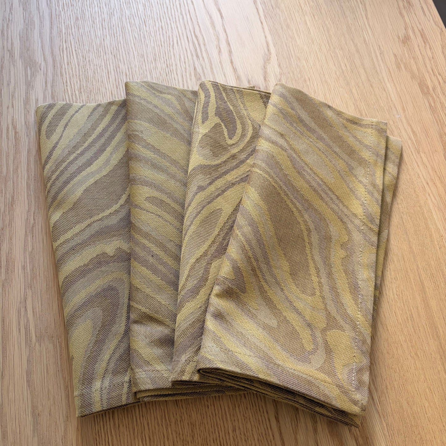 Marble Brown Napkins Set of 4